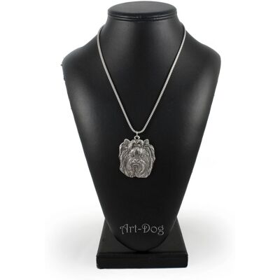 OEM Yorkshire Terrier, York, York, Yorkie I - Collar Para Perro, Colgante Para Perro En Una Cadena De Plata, Joyería Única De Art-dog OEM Yorkshire Terrier, York, York, Yorkie I - Collar Para Perro, Colgante Para Perro En Una Cadena De Plata, Joyería Única De Art-dog