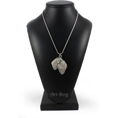 OEM Terrier Negro Ruso - Collar Con Colgante De Perro En Cadena De Plata, Joyería Única De Art-dog OEM Terrier Negro Ruso - Collar Con Colgante De Perro En Cadena De Plata, Joyería Única De Art-dog