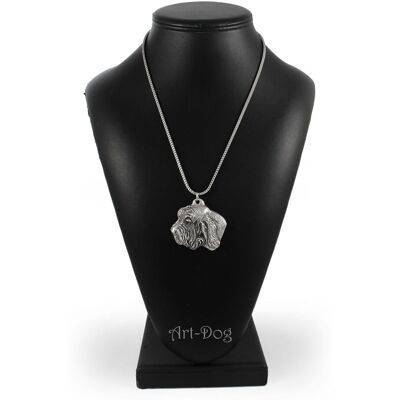 OEM Petit Basset Griffon Vendéen, Basset Vendéen - Collar De Perro, Colgante De Perro En Una Cadena De Plata, Joyería Única De Art-dog OEM Petit Basset Griffon Vendéen, Basset Vendéen - Collar De Perro, Colgante De Perro En Una Cadena De Plata, Joyería Única De Art-dog