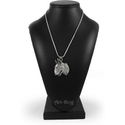 OEM Bull Terrier, Bull Terrier Ii - Collar Para Perro, Colgante Para Perro En Una Cadena De Plata, Joyería Única De Art-dog OEM Bull Terrier, Bull Terrier Ii - Collar Para Perro, Colgante Para Perro En Una Cadena De Plata, Joyería Única De Art-dog