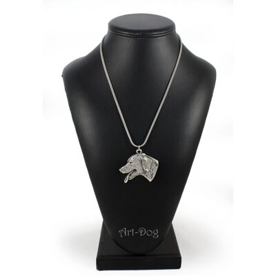 OEM Dálmata, Pointer Dálmata: Collar Para Perro, Colgante De Perro En Una Cadena De Plata, Joyería Única De Art-dog OEM Dálmata, Pointer Dálmata: Collar Para Perro, Colgante De Perro En Una Cadena De Plata, Joyería Única De Art-dog
