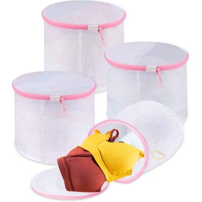 OEM Bolsa Grande Para La Ropa Sucia Hecha De Malla Para Sujetadores Para La Lavadora, Bolsa Para Calcetines, Sujetadores, Ropa Interior Y Lencería, Juego De 4 Bolsas Rosas Para La Ropa Sucia Hechas De Mal OEM Bolsa Grande Para La Ropa Sucia Hecha De Malla Para Sujetadores Para La Lavadora, Bolsa Para Calcetines, Sujetadores, Ropa Interior Y Lencería, Juego De 4 Bolsas Rosas Para La Ropa Sucia Hechas De Mal