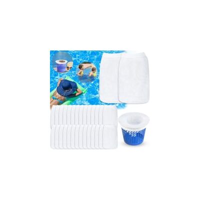 OEM Paquete De 30 Calcetines Para Skimmer De Piscina, Calcetines Filtrantes Para Piscina, Prefiltros Reutilizables Y Súper Elásticos Para Cesta De Piscina (blanco) OEM Paquete De 30 Calcetines Para Skimmer De Piscina, Calcetines Filtrantes Para Piscina, Prefiltros Reutilizables Y Súper Elásticos Para Cesta De Piscina (blanco)