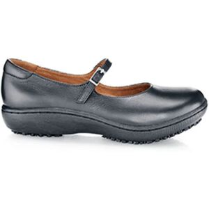Shoes For Crews - Zapatos Bajos De Vestir Para Mujer Correa Ajustable Mary Jane Ll 37 Negro Shoes For Crews - Zapatos Bajos De Vestir Para Mujer Correa Ajustable Mary Jane Ll 37 Negro