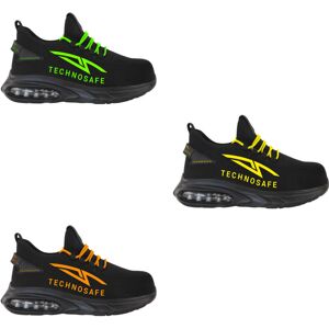 Technosafe - Zapatos De Seguridad Neon Dark Mode S1pl Sr Esd - 47 (eu) - Verde Technosafe - Zapatos De Seguridad Neon Dark Mode S1pl Sr Esd - 47 (eu) - Verde