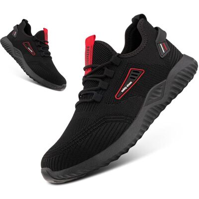 Zolginah Zapatos De Seguridad Para Hombre, Zapatillas De Seguridad, Zapatos De Trabajo, Zapatos De Seguridad Para Mujer, Zapatillas De Cocina Con Cordones, Negro Eu46 Zolginah Zapatos De Seguridad Para Hombre, Zapatillas De Seguridad, Zapatos De Trabajo, Zapatos De Seguridad Para Mujer, Zapatillas De Cocina Con Cordones, Negro Eu46