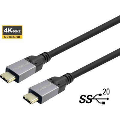 OEM Cable Usb-c - Usb-c De 8 M Y 10 Gbps Vivolink OEM Cable Usb-c - Usb-c De 8 M Y 10 Gbps Vivolink