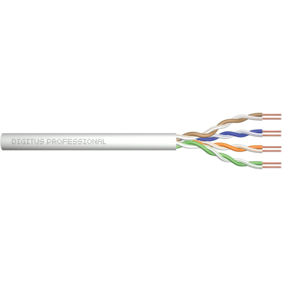 ASSMANN Installation Cable Digitus Cat.5e, U/utp, Dca, Awg24/1, Lsoh, 500m, Grey, Reel ASSMANN Installation Cable Digitus Cat.5e, U/utp, Dca, Awg24/1, Lsoh, 500m, Grey, Reel