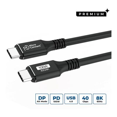 OEM Cable Usb Microconnect Usb4cc3 Usb4 Gen 3x2 3m Usb C Negro OEM Cable Usb Microconnect Usb4cc3 Usb4 Gen 3x2 3m Usb C Negro