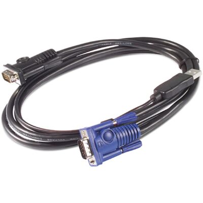 Apc Ap5253 Cable Para Video, Teclado Y Ratón (kvm) Negro 1,83 M Apc Ap5253 Cable Para Video, Teclado Y Ratón (kvm) Negro 1,83 M