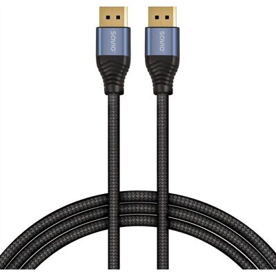 SAVIO Cable Cl-210 Displayport 2.1 De 2 M SAVIO Cable Cl-210 Displayport 2.1 De 2 M