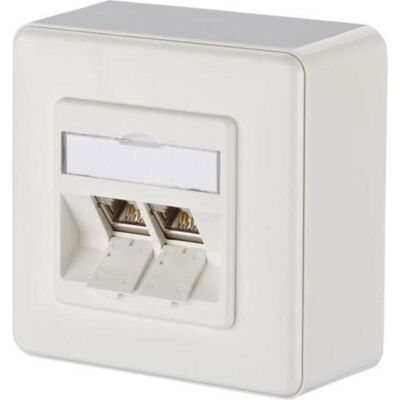 Metz Connect 1309120002-E Enchufe de Pared - Blanco - Cat6A Metz Connect 1309120002-E Enchufe de Pared - Blanco - Cat6A