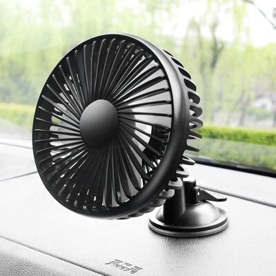 OEM Mini Ventilador Para Coche De 12v/24v, Abs Negro, Cabezal Único, Usb, Universal, Con Ventosa, Ventilador De Refrigeración De 360 Grados. OEM Mini Ventilador Para Coche De 12v/24v, Abs Negro, Cabezal Único, Usb, Universal, Con Ventosa, Ventilador De Refrigeración De 360 Grados.