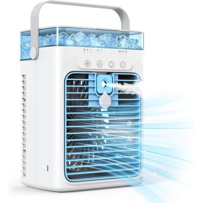 OEM Aire Acondicionado Portátil - Enfriador Personal - Refrigeración Personal - Diseño Compacto - 18,5 Cm - Blanco OEM Aire Acondicionado Portátil - Enfriador Personal - Refrigeración Personal - Diseño Compacto - 18,5 Cm - Blanco