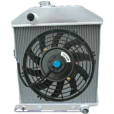 OEM Radiador De Aluminio + Ventilador, Dimensiones Del Núcleo: 19-1/8" X 19-1/2" X 2", Dimensiones Totales: 26-1/2" X 23-3/4" X 3-1/8", Entrada Superior: 1 1/2", Salida Inferior: 1 3/4", Enfriador De Tran OEM Radiador De Aluminio + Ventilador, Dimensiones Del Núcleo: 19-1/8" X 19-1/2" X 2", Dimensiones Totales: 26-1/2" X 23-3/4" X 3-1/8", Entrada Superior: 1 1/2", Salida Inferior: 1 3/4", Enfriador De Tran