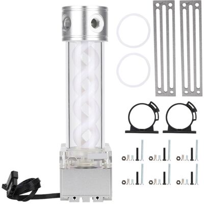 OEM Depósito Para Bomba De Refrigeración Líquida, Ánodo De Aluminio, Cabezal De 4 Metros, Accesorios Informáticos Pubfs6mb24 (plata) OEM Depósito Para Bomba De Refrigeración Líquida, Ánodo De Aluminio, Cabezal De 4 Metros, Accesorios Informáticos Pubfs6mb24 (plata)