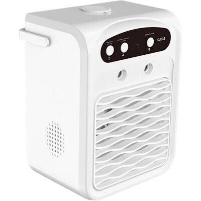 OEM Aire Acondicionado Portátil - Enfriador De Aire - Refrigeración De Habitaciones - Con Música - Depósito De 1 Litro - Blanco OEM Aire Acondicionado Portátil - Enfriador De Aire - Refrigeración De Habitaciones - Con Música - Depósito De 1 Litro - Blanco