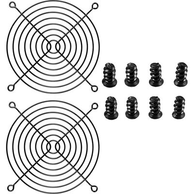 OEM Rejillas Para Ventilador De Pc De 120 Mm, Rejilla Para Ventilador, Protección Para Ventilador De Computadora, Rejilla Para Ventilador De Refrigeración, Paquete De 2, Color Negro. OEM Rejillas Para Ventilador De Pc De 120 Mm, Rejilla Para Ventilador, Protección Para Ventilador De Computadora, Rejilla Para Ventilador De Refrigeración, Paquete De 2, Color Negro.
