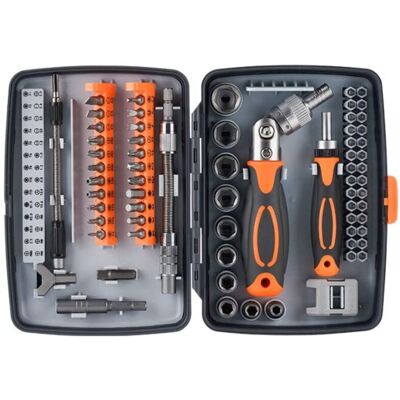 JUSCH Juego De 68 Destornilladores De Precisión De Acero Cromado Para Portátiles, Teléfonos Móviles, Ordenadores, Relojes, Consolas De Juegos Y Otros Dispositivos Electrónicos. JUSCH Juego De 68 Destornilladores De Precisión De Acero Cromado Para Portátiles, Teléfonos Móviles, Ordenadores, Relojes, Consolas De Juegos Y Otros Dispositivos Electrónicos.