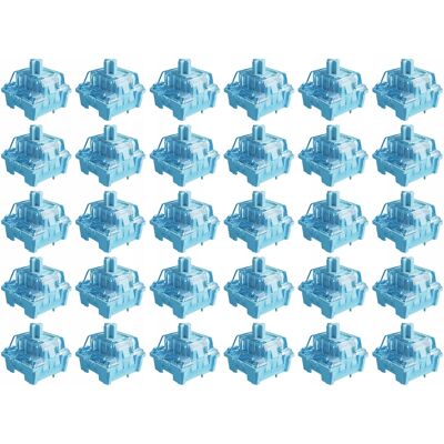 OEM Interruptores Akko V3 Color Crema Azul, 30 Unidades, Para Teclado Mecánico. OEM Interruptores Akko V3 Color Crema Azul, 30 Unidades, Para Teclado Mecánico.