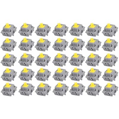 OEM Interruptor Durock Sunflower, 35 Unidades, Para Teclado Mecánico Lubricado. OEM Interruptor Durock Sunflower, 35 Unidades, Para Teclado Mecánico Lubricado.