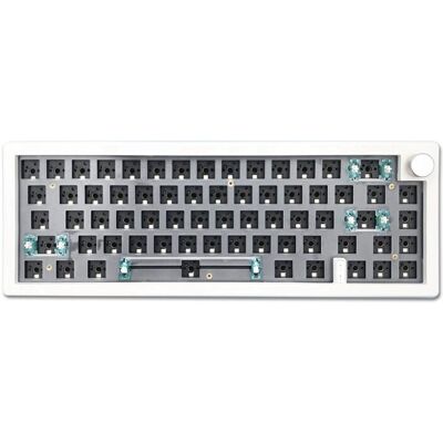 OEM Kit De Teclado Mecánico Gmk67, 3 Módulos Intercambiables En Caliente, Inalámbrico De 2,4 Ghz, Retroiluminación Rgb, Estructura De Empalme, Teclado Blanco. OEM Kit De Teclado Mecánico Gmk67, 3 Módulos Intercambiables En Caliente, Inalámbrico De 2,4 Ghz, Retroiluminación Rgb, Estructura De Empalme, Teclado Blanco.