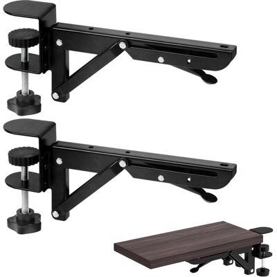 OEM Bandeja Teclado, Estante Plegable, Clip C Ajustable, Extensión Escritorio Plegable, Escritorio Diy, 2 Piezas OEM Bandeja Teclado, Estante Plegable, Clip C Ajustable, Extensión Escritorio Plegable, Escritorio Diy, 2 Piezas