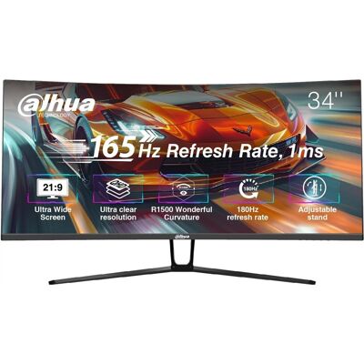 Monitor Lcd, Dahua, 34 ", 3440 X 1440 Píxeles, Ultrawide Quad Hd, Relación De Aspecto Nativa 21:9, Lcd, Curvo Monitor Lcd, Dahua, 34 ", 3440 X 1440 Píxeles, Ultrawide Quad Hd, Relación De Aspecto Nativa 21:9, Lcd, Curvo