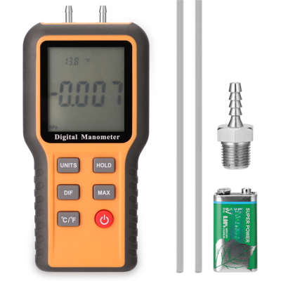 OEM Manómetro Digital Con Pantalla Lcd, Visualización En °c/°f, 12 Unidades De Presión Seleccionables, Herramienta Para Medir La Temperatura Interior, Dispositivo Para Medir La Presión De Tuberías OEM Manómetro Digital Con Pantalla Lcd, Visualización En °c/°f, 12 Unidades De Presión Seleccionables, Herramienta Para Medir La Temperatura Interior, Dispositivo Para Medir La Presión De Tuberías