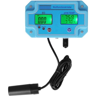 OEM Medidor De Ph, Ec Y Temperatura, Dc 6v, Pantalla Lcd Portátil De Alta Precisión, Monitor Hidropónico Multifuncional, Enchufe Británico 220v OEM Medidor De Ph, Ec Y Temperatura, Dc 6v, Pantalla Lcd Portátil De Alta Precisión, Monitor Hidropónico Multifuncional, Enchufe Británico 220v