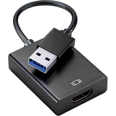 OEM Convertidor Usb A Hdmi, Usb 3.0/2.0 A Hdmi 1080p Para Windows Xp 7/8/8.1/10/11 (no Compatible Con Mac Ni Vista) Convertidor De Vídeo Y Audio Full Hd Para Múltiples Monitores Compatible Con Pc, Hdtv Y OEM Convertidor Usb A Hdmi, Usb 3.0/2.0 A Hdmi 1080p Para Windows Xp 7/8/8.1/10/11 (no Compatible Con Mac Ni Vista) Convertidor De Vídeo Y Audio Full Hd Para Múltiples Monitores Compatible Con Pc, Hdtv Y