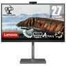 Lenovo L27m-30 - Monitor Gaming de 27 con Eyesafe (fhd, ips, 75Hz, 4 ms, hdmi+vga+usb-c, Cable usb-c, FreeSync, Base Metálica con Altavoces y Cámara) Ajuste