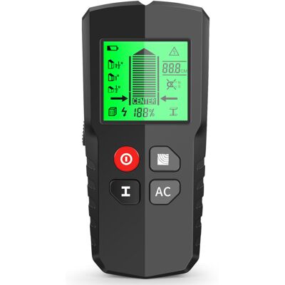 Jalleria - Detector De Cables, Detector De Cables De Pared, Detector De Líneas, Detector De Pared, Detector De Metros, Detector De Escáner De Pared, Detector De Metales De Pared Para Madera, Hierro, Metales, Cab Jalleria - Detector De Cables, Detector De Cables De Pared, Detector De Líneas, Detector De Pared, Detector De Metros, Detector De Escáner De Pared, Detector De Metales De Pared Para Madera, Hierro, Metales, Cab