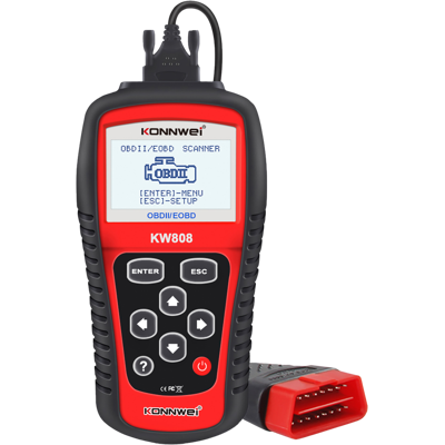 BS Escáner De Diagnóstico De Baterías Obd2 Konnwei Kw808 BS Escáner De Diagnóstico De Baterías Obd2 Konnwei Kw808