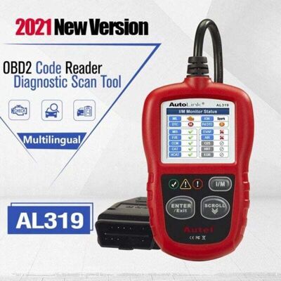 OEM Escáner De Diagnóstico Automotriz Obd2 Multimarca Autel Al319 En Francés -crezuo OEM Escáner De Diagnóstico Automotriz Obd2 Multimarca Autel Al319 En Francés -crezuo