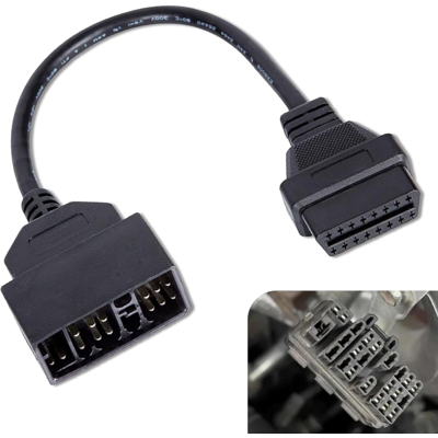 OEM Cable Adaptador Para Escáner De Diagnóstico: Convertidor De Obd1 De 22 Pines A Obd2 De 16 Pines (l20241206117) OEM Cable Adaptador Para Escáner De Diagnóstico: Convertidor De Obd1 De 22 Pines A Obd2 De 16 Pines (l20241206117)