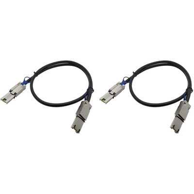 OEM 2 Cables De Transmisión De Alta Velocidad Para Servidores De Discos Duros Sas De 26 Pines Sff-8088 A Sff-8088 3,33 Tf/1m OEM 2 Cables De Transmisión De Alta Velocidad Para Servidores De Discos Duros Sas De 26 Pines Sff-8088 A Sff-8088 3,33 Tf/1m