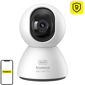 COCO Cámara De Vigilancia Interior - Baseus - P1 3k - Video 3k 4mp - Rotación 360°/inclinación 90° - Zoom Digital 8× COCO Cámara De Vigilancia Interior - Baseus - P1 3k - Video 3k 4mp - Rotación 360°/inclinación 90° - Zoom Digital 8×