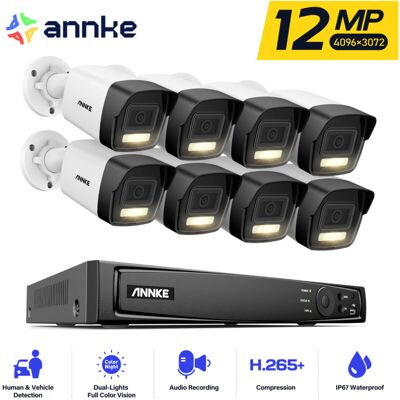 ANNKE - 12MP PoE Kit 16-Channel - Kit de videovigilancia ANNKE - 12MP PoE Kit 16-Channel - Kit de videovigilancia