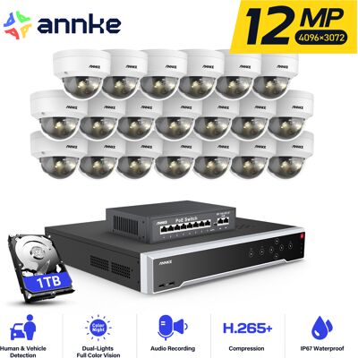 ANNKE - 12MP Exterior - 32CH NVR - 20 Cams - Video surveillance ANNKE - 12MP Exterior - 32CH NVR - 20 Cams - Video surveillance