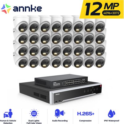 ANNKE - 12MP 32CH NVR Kit - Dual Light - Sistema de Seguridad ANNKE - 12MP 32CH NVR Kit - Dual Light - Sistema de Seguridad