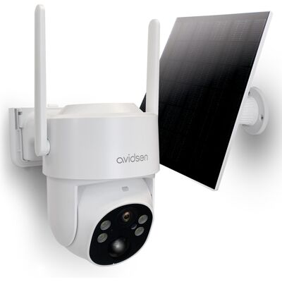 Cámara Motorizada 4g Para Exteriores 2,5 K 4 Mp Vigilancia 355° Homecam Sun - 127162 - Avidsen Cámara Motorizada 4g Para Exteriores 2,5 K 4 Mp Vigilancia 355° Homecam Sun - 127162 - Avidsen