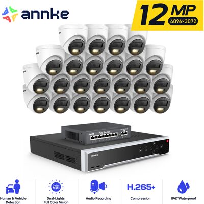 ANNKE - 12MP 32CH NVR - Dual Light - Video Surveillance ANNKE - 12MP 32CH NVR - Dual Light - Video Surveillance