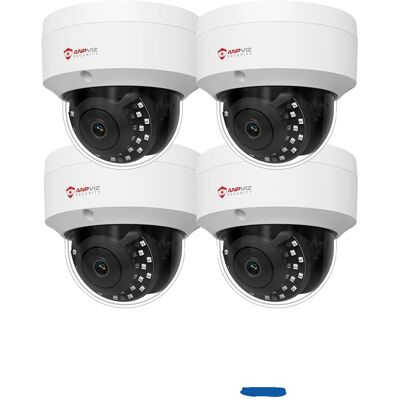 OEM Cámara Domo Ip, Resolución De 4 Mp, Diseño Resistente A La Intemperie, 4 Unidades De 5 Mp, Color Blanco, 2,8 Mm-b OEM Cámara Domo Ip, Resolución De 4 Mp, Diseño Resistente A La Intemperie, 4 Unidades De 5 Mp, Color Blanco, 2,8 Mm-b