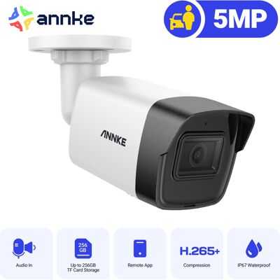 Annke - C500 3k Poe Exterior Cámara De Seguridad Visión Nocturna Detección Movimiento Micrófono Integrado Annke - C500 3k Poe Exterior Cámara De Seguridad Visión Nocturna Detección Movimiento Micrófono Integrado