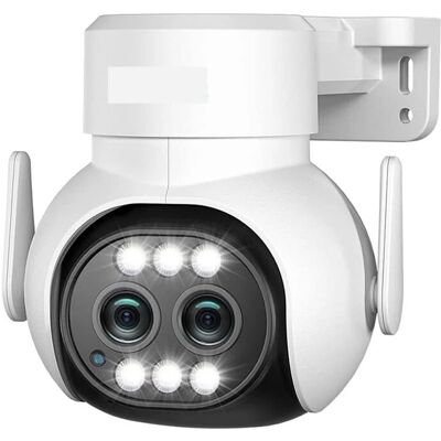OEM Cámara Ip 5g Wifi 4g Sim, Doble Lente, Zoom Óptico, Cámara De Seguridad Exterior Ptz De 360°, Seguimiento Automático, Videovigilancia, Visión Nocturna A Color (wifi 4mp 128g) OEM Cámara Ip 5g Wifi 4g Sim, Doble Lente, Zoom Óptico, Cámara De Seguridad Exterior Ptz De 360°, Seguimiento Automático, Videovigilancia, Visión Nocturna A Color (wifi 4mp 128g)