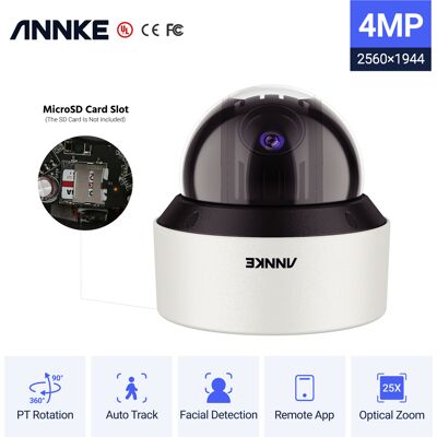 Annke - 4mp Exterior Poe Cámara Seguridad Zoom Óptico De 25x Visión Nocturna Detección Movimiento Audio Bidireccional Annke - 4mp Exterior Poe Cámara Seguridad Zoom Óptico De 25x Visión Nocturna Detección Movimiento Audio Bidireccional