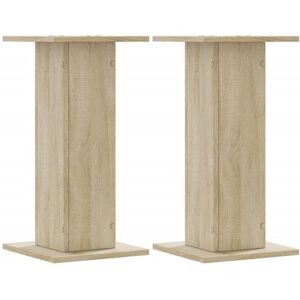 Soportes Altavoces 2 Uds Madera Roble Sonoma 30x30x60 Cm Vidaxl Soportes Altavoces 2 Uds Madera Roble Sonoma 30x30x60 Cm Vidaxl
