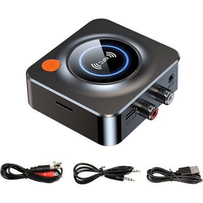 OEM Receptor Bluetooth 5.3, Receptor De Audio Estéreo Hifi, Adaptador Bluetooth Con Conector Rca De 3,5 Mm Y Entrada Aux, Receptor De Audio Estéreo Hifi Para Smartphones, Tabletas Y Altavoces De Cine En C OEM Receptor Bluetooth 5.3, Receptor De Audio Estéreo Hifi, Adaptador Bluetooth Con Conector Rca De 3,5 Mm Y Entrada Aux, Receptor De Audio Estéreo Hifi Para Smartphones, Tabletas Y Altavoces De Cine En C