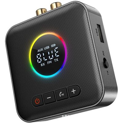 OEM Transmisor Y Receptor Bluetooth 5.4 2 En 1 - Adaptador De Audio Inalámbrico Con Conector Auxiliar De 3,5 Mm Y Usb - Para Pc/smartphone/tablet/receptor Av OEM Transmisor Y Receptor Bluetooth 5.4 2 En 1 - Adaptador De Audio Inalámbrico Con Conector Auxiliar De 3,5 Mm Y Usb - Para Pc/smartphone/tablet/receptor Av